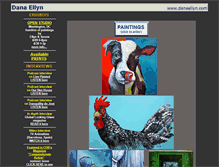 Tablet Screenshot of danaellyn.com